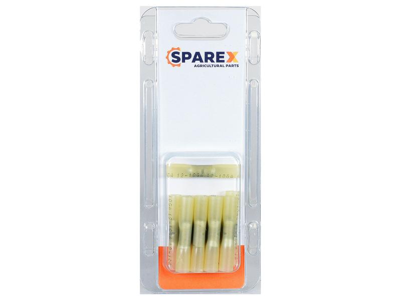 Agripak 10 pcs. Heat Shrink Connector Yellow Image 1