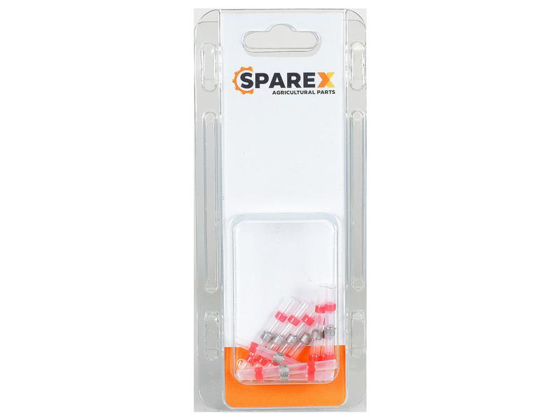 Agripak 10 pcs. Heat Shrink Solder Connector Red Image 1