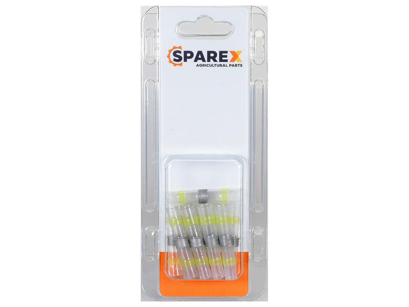 Agripak 10 pcs. Heat Shrink Solder Connector Yellow Image 1
