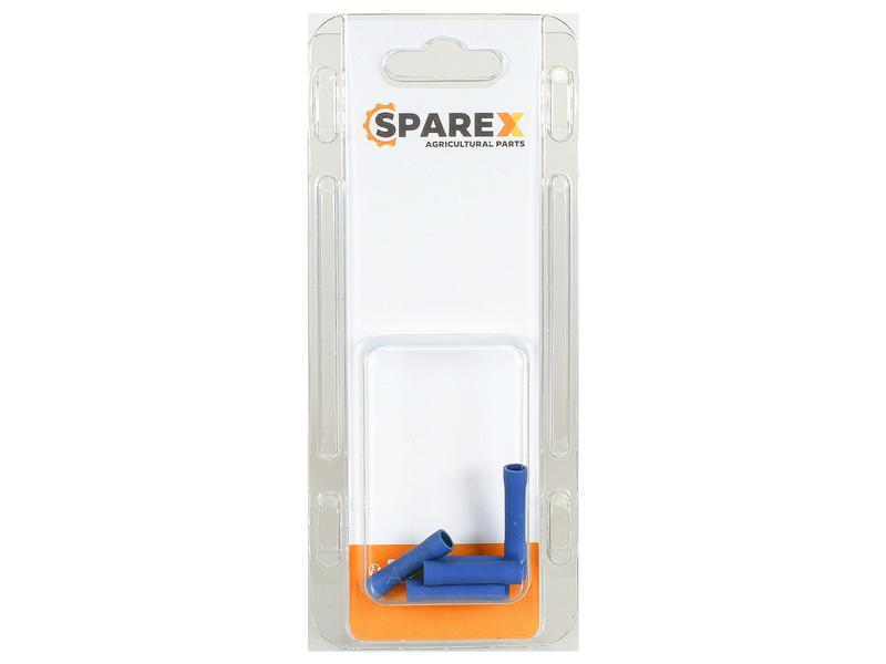 Agripak 6 pcs. Inline Terminal 5.0mm Blue Image 1