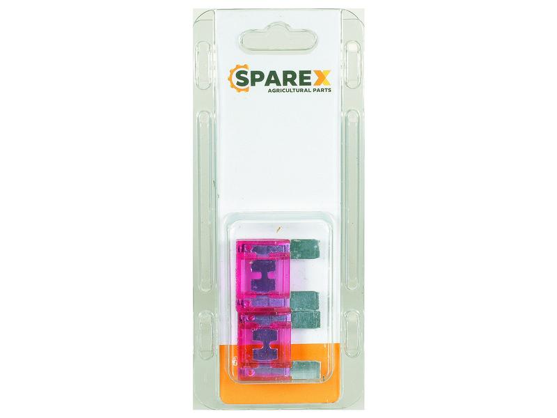 Agripak 2 pcs. Maxi Blade Fuse 100A Purple Image 1