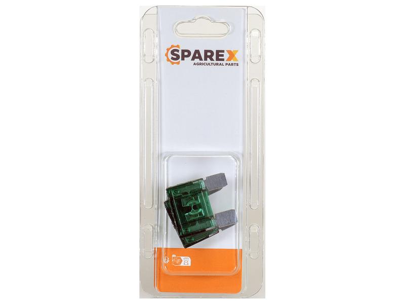 Agripak 2 pcs. Maxi Blade Fuse 30A Green Image 1