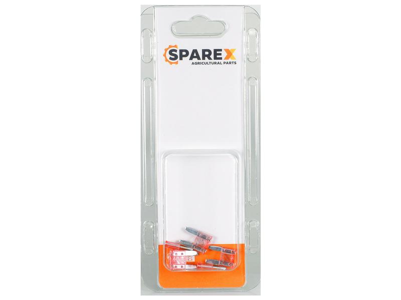 Agripak 6 pcs. Mini Blade Fuse 4.0A Pink Image 1