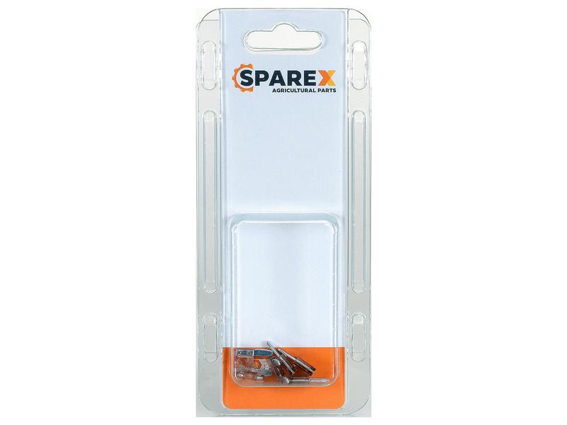 Agripak 6 pcs. Mini Blade Fuse 5.0A Light Brown Image 1