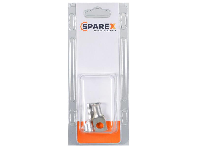 Agripak 2 pcs. Swage On Ring Terminal 25 x 7mm Image 1