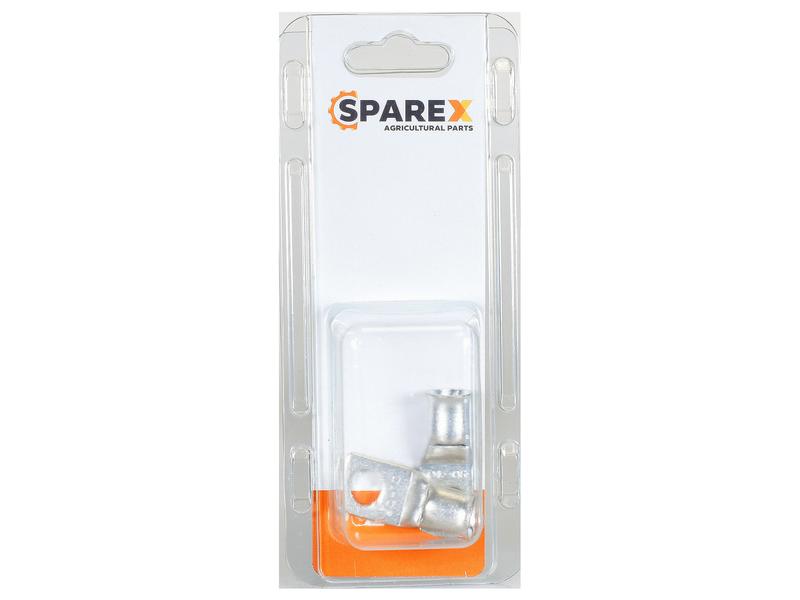 Agripak 2 pcs. Swage On Ring Terminal 50 x 10mm Image 1
