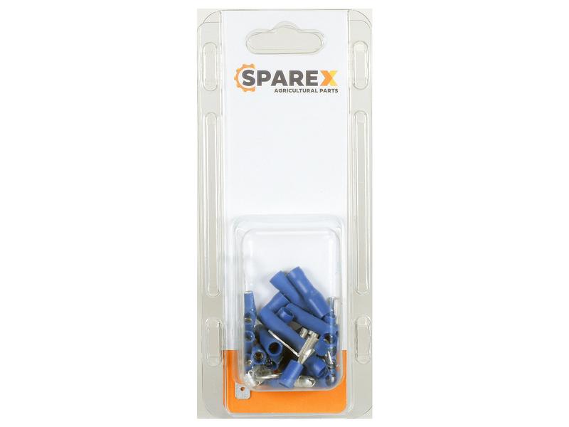 Agripak 34 pcs. Pre Insulated Terminal Kit Blue Image 1