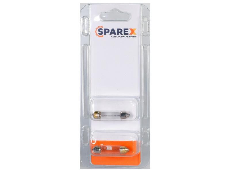 Agripak 2 pcs. Bulb 12V, 5W, SV8.5 35x11mm Image 1