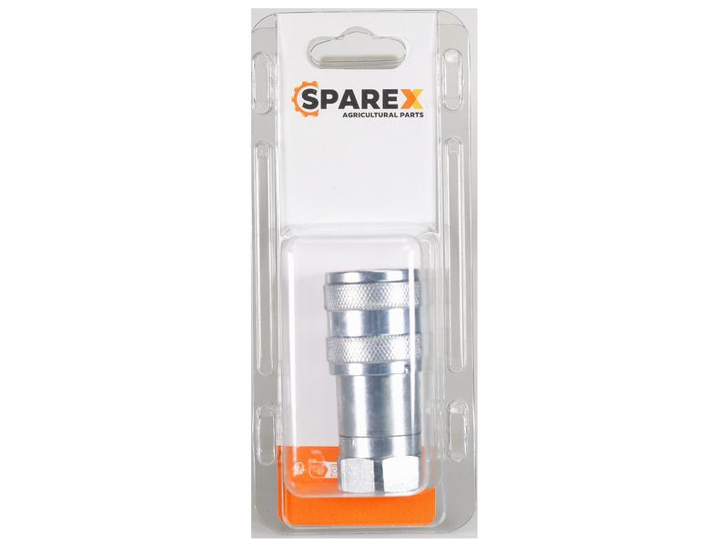 Agripak 1 pc. Flat Faced Coupling Female 3/8\'\' Image 1
