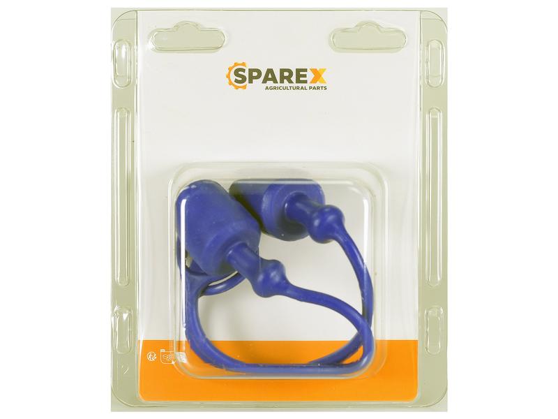 Agripak 2 pcs. Faster Dust Cap 1/2\'\' Blue Image 1