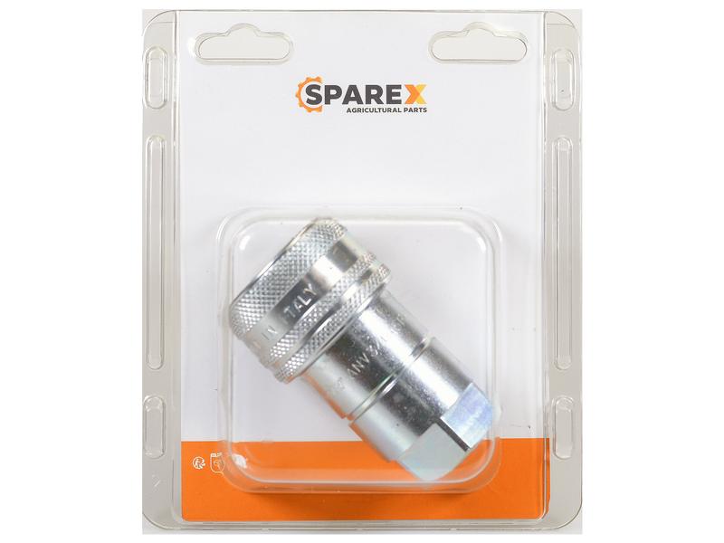Agripak 1 pc. Quick Release Hydraulic Coupling Female 3/4\'\' Body x 3/4\'\' Female Thread Image 1