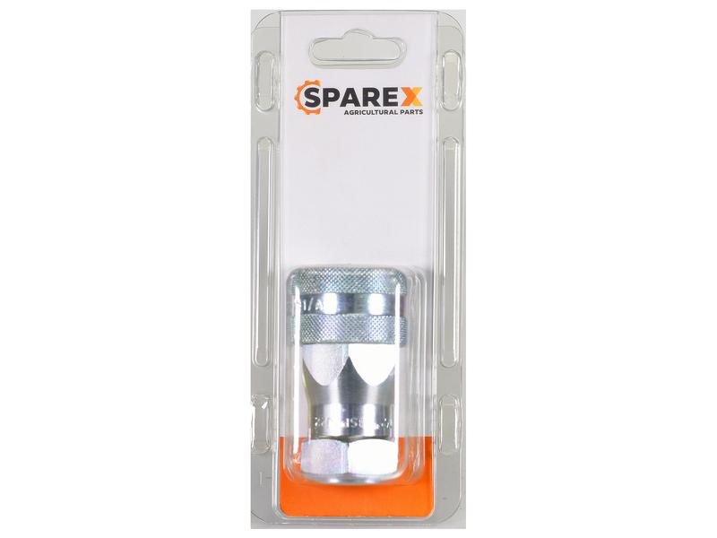 Agripak 1 pc. Quick Release Hydraulic Coupling Female 1/2\'\' Body x 1/2\'\' Female Thread Image 1