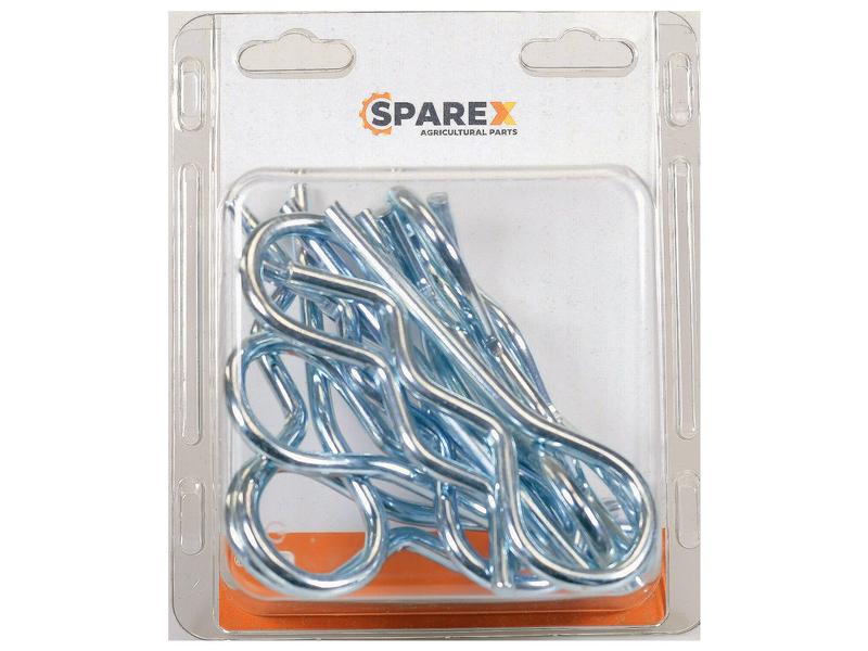 Agripak 10 pcs. Grip Clip - Single Wound, 6 x 120mm Image 1