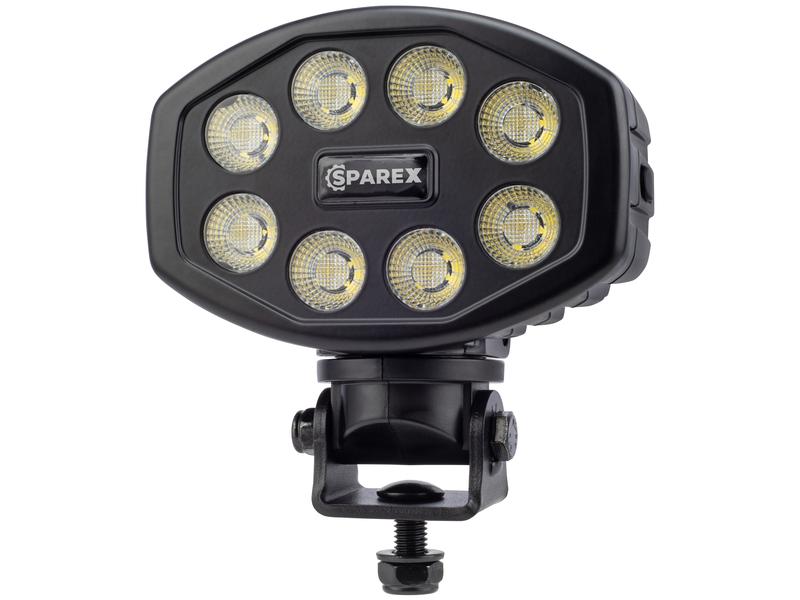 LED High Power Light- 10-30V, Oval Work Light 15120 Lumens Raw, Universal Mount Image 1