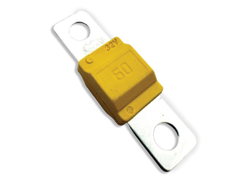 Midi Fuse 60 Amps (Yellow) 40 x 10mm Image 1