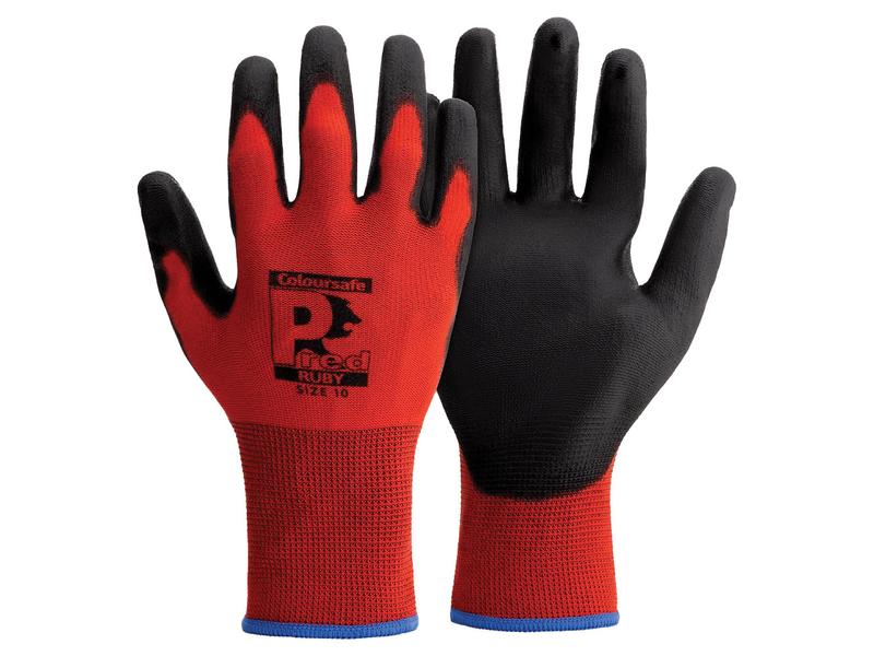 Predator Gloves Ruby Work Gloves 8/M Image 1