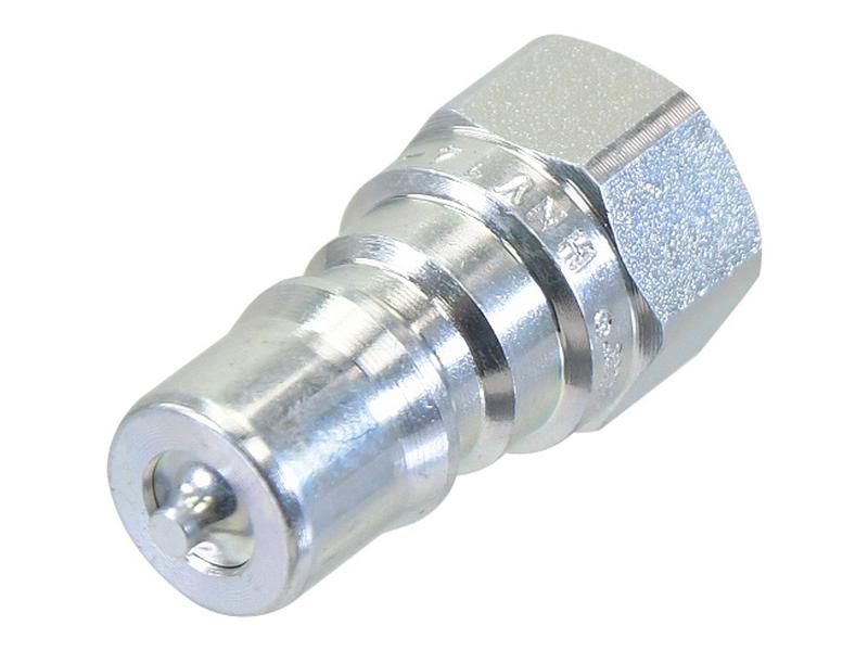 Faster Quick Release Hydraulic Coupling Male 1/4\'\' Body x 9/16\'\' ORB Female Thread Image 1