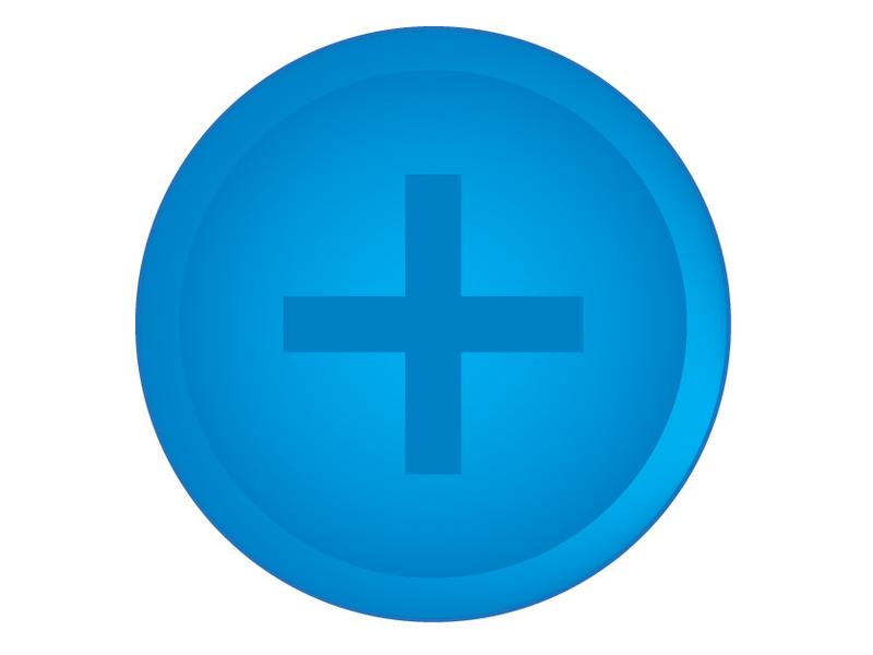 Faster Visual Indicator - Light Blue (+) Image 1