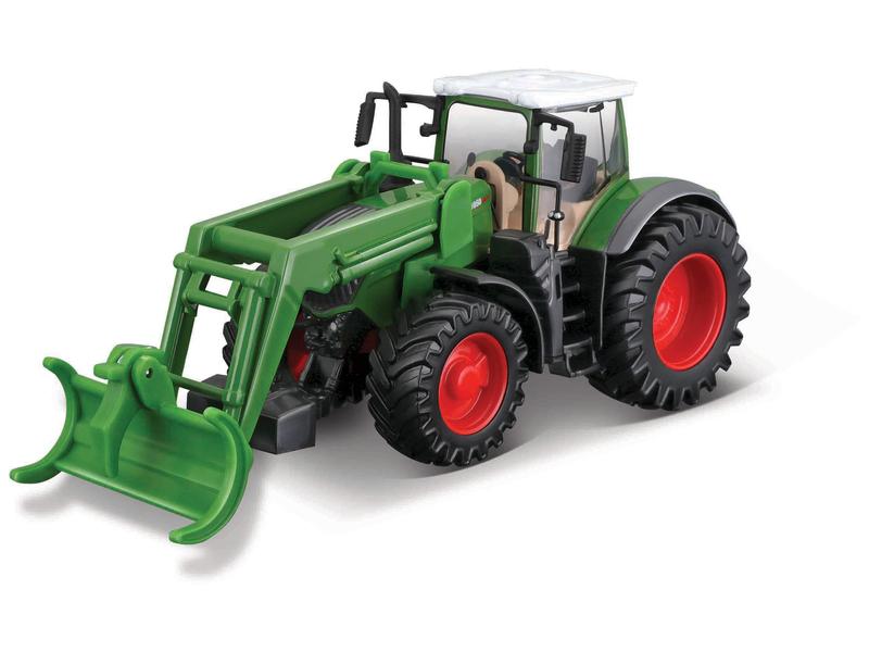 10cm Scale Bburago Fendt 1050 Vario With Logging Grab Image 1