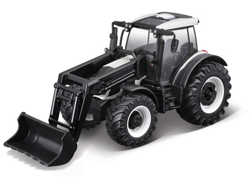 10cm Scale Bburago Valtra N174 With Bucket Image 1