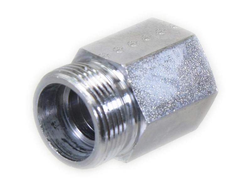 Sparex BSP Fixed Female Stud Coupling 1/4\'\' BSP Female  x 8L Male Image 1