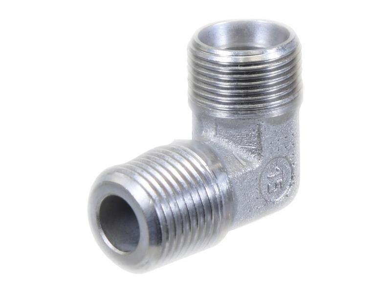Sparex BSPT Stud Elbow 1/4\'\' BSPT Male  x 8L Male Image 1