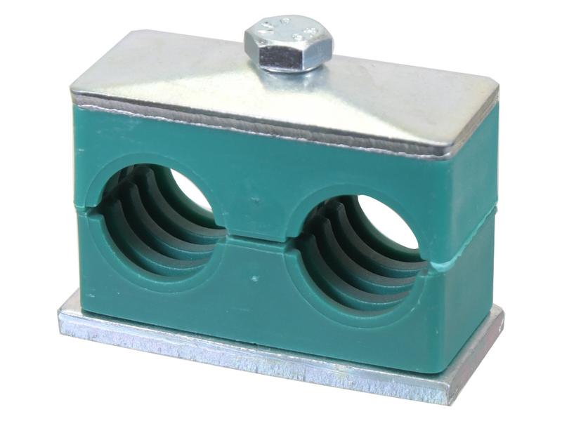 Sparex 20mm Double Tube Clamp Type 3 Image 1