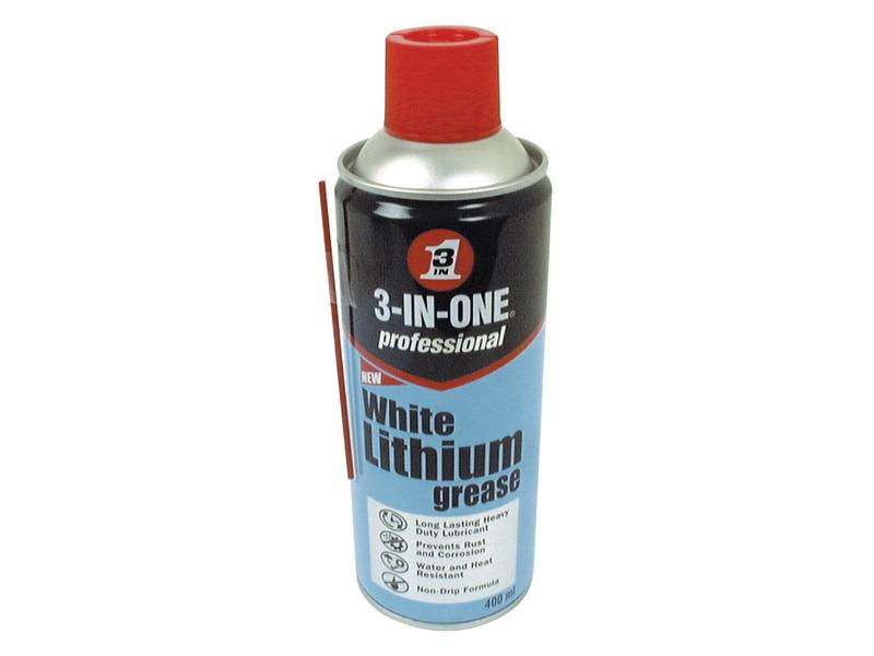 3 in 1 White Lithium Grease 400ml