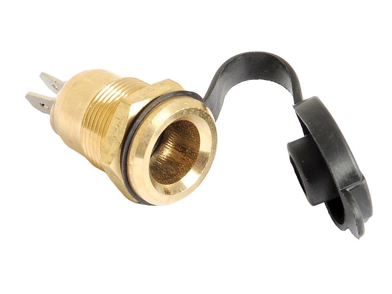 Jack Plug Socket with Cap (metal) Image 1