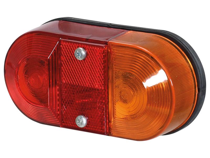 Rear Combination Light, (Halogen), Function: 4, Brake / Tail / Indicator / Number Plate, RH & LH, 12V Image 1