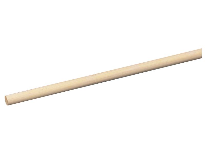 Broom Handle Ø: 28.5mm (1 1/8\'\') x Length: 152cm (60\'\')