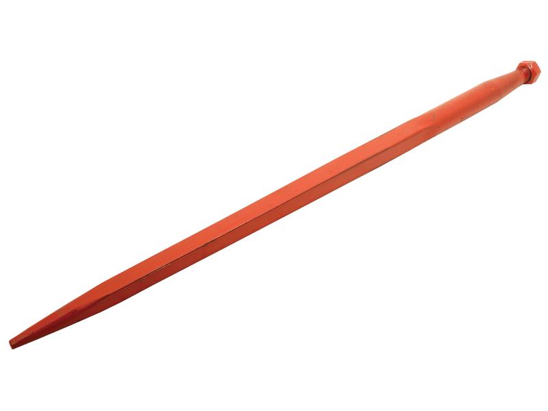 Loader Tine - Straight 1100mm, Thread size: M30 x 2.00 (Square)
