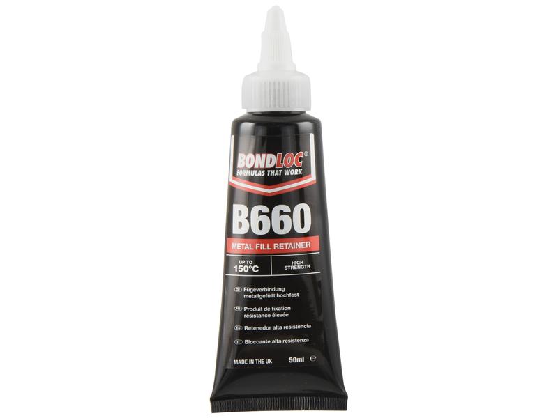 BondLoc B660 - Metal Fill Retainer - 50ml Image 1