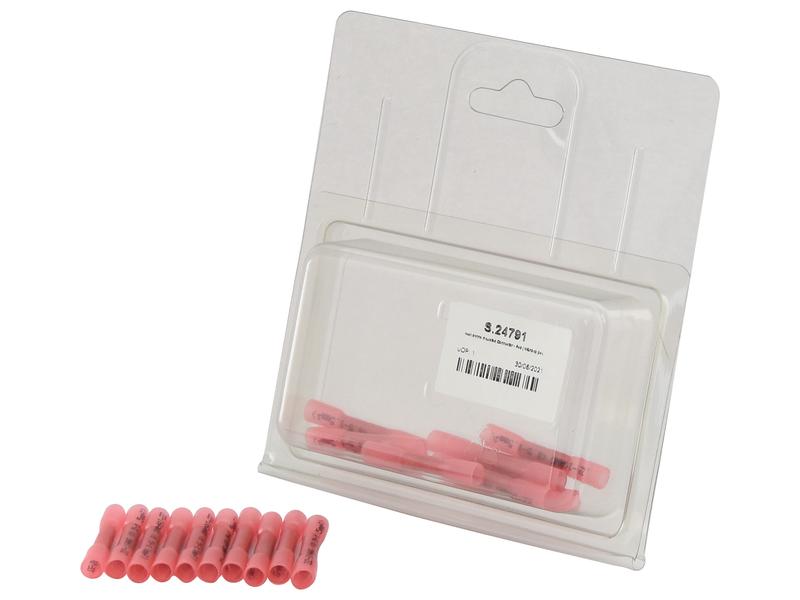 Heat Shrink Insulated Connector - Red (10 pcs. -Agripak)