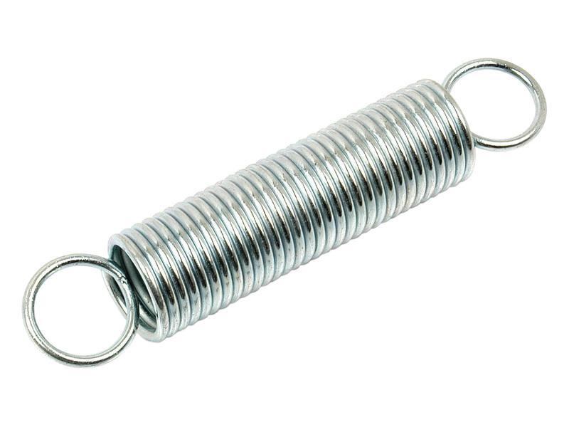 Tension Spring, Spring Ø27mm, Wire Ø2mm, Length: 215mm. Image 1