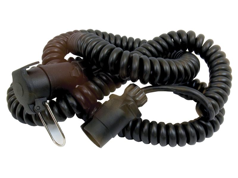 Spiral Extension Cable 7M, 7 / 7 Pin, Male / Female 7 Core Image 1