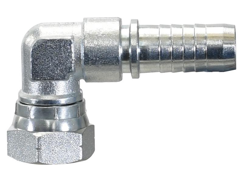 Dicsa BSP 60° Hose Insert 3/4\'\' x 3/4\'\' Female Thread 90° Compact Swivel Image 1