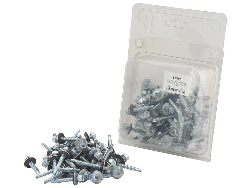 Agripak 50 pcs. HexH TEK Screws, 5.5x38mm Image 1