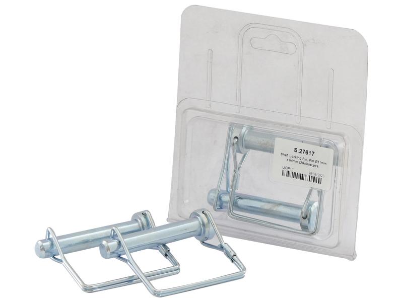 Agripak 2 pcs. Shaft Locking Pin 11mm x 54mm Image 1