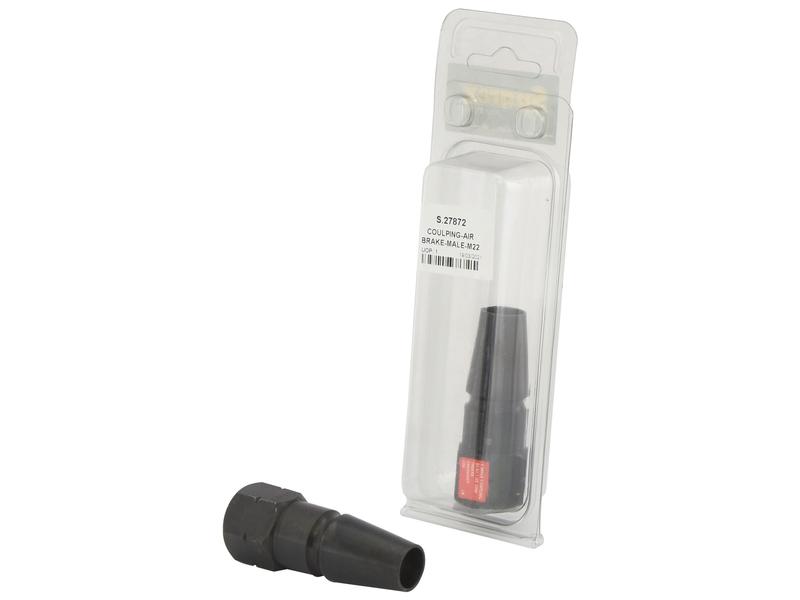 Agripak Air Brake Coupling Red M22 x 1.50mm Male Image 1