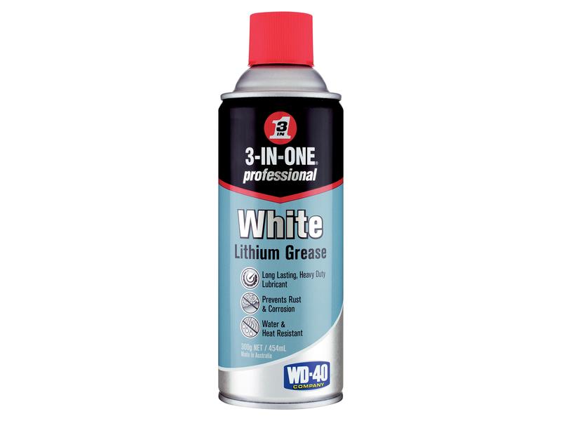 WD-40 White Lithium Grease (454ml Aerosol)