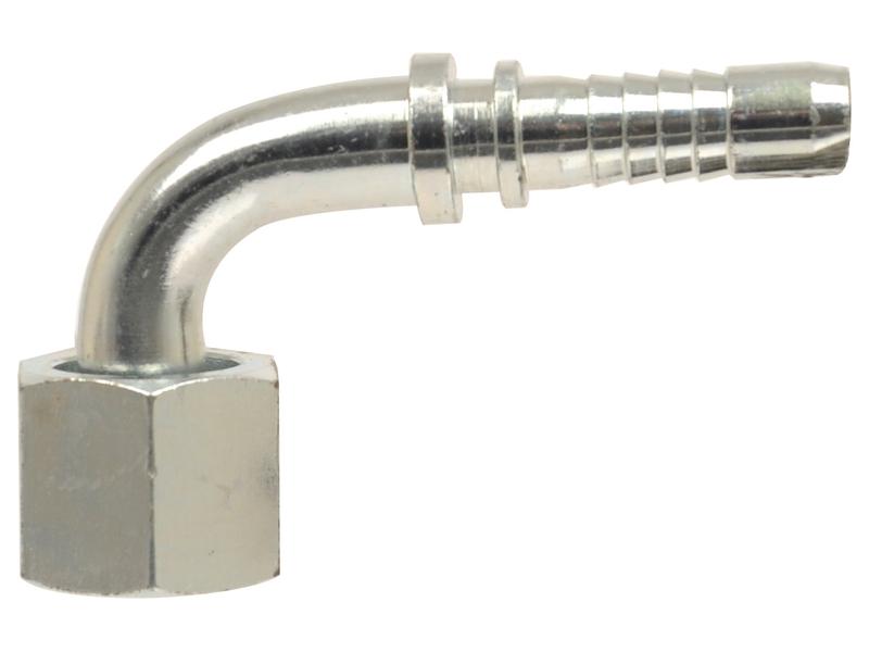 Dicsa ORFS Hose Insert 1/4\'\' x 11/16\'\' Female Thread 90° Swept Swivel Image 1