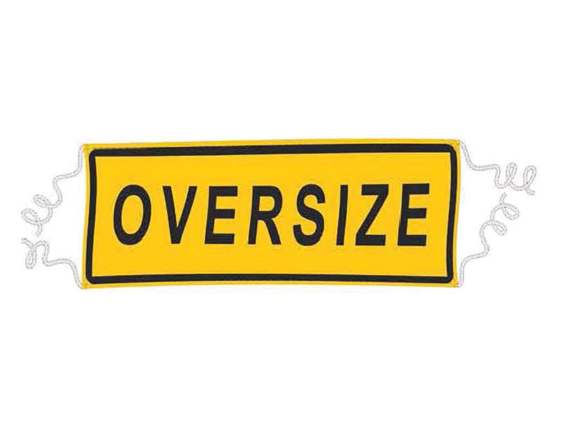 Oversize Sign - Canvas, 1200 x 450mm