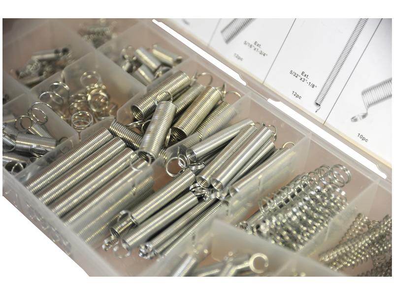 Extension and Compression Spring Kit (200 pcs.) Display Pack