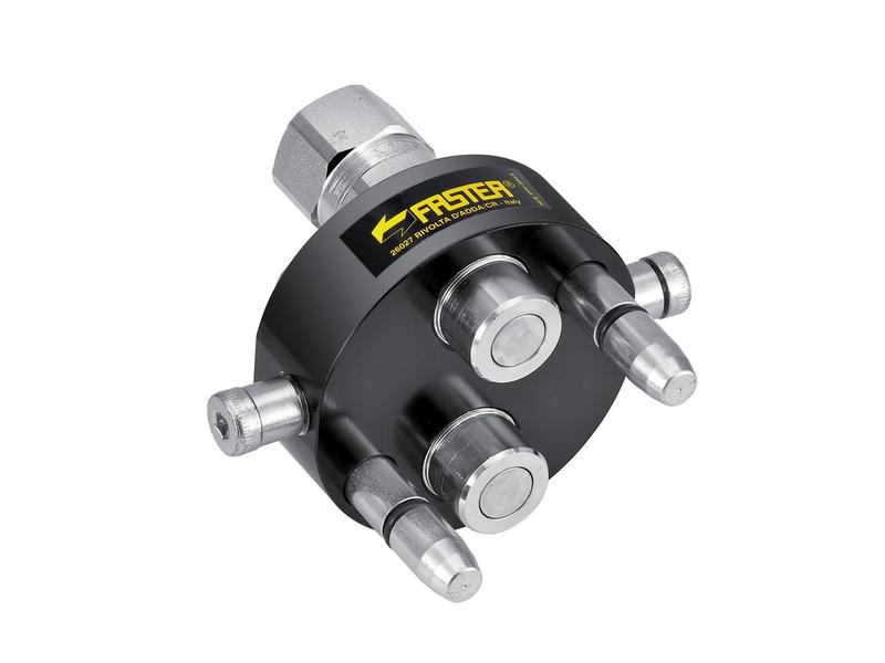 Faster Multiport Coupling - 2 Ports 3/8\'\' Body x 3/8\'\' BSP Female Thread (Mobile Part) Image 1