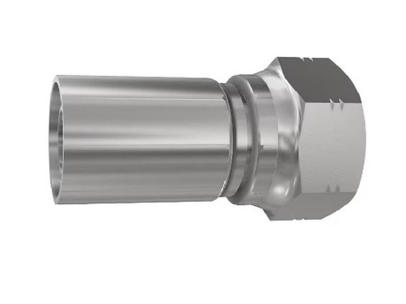 Parker BSP Hose Insert 3/8\'\' x 3/8\'\' - 19TPI Female Straight Swivel Flat Face Image 1