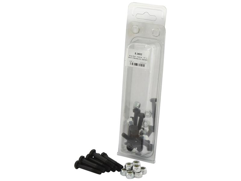 Agripak 10 pcs. Shear Bolt 1/4x38mm Image 1