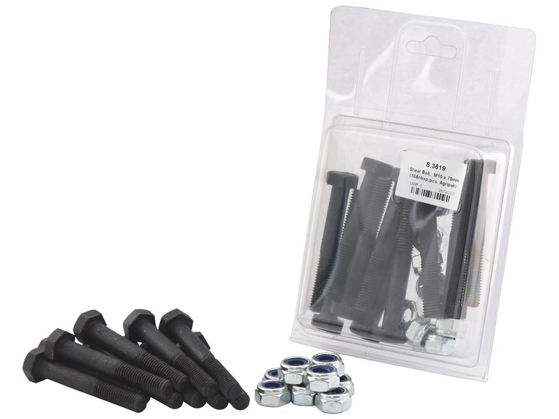 Shear Bolt, M10 x 1.50x70mm (10 pcs. Agripak) Image 1