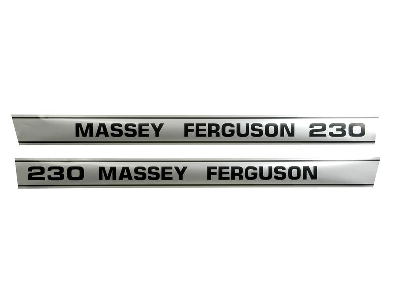 Decal Set - Massey Ferguson 230 Image 1