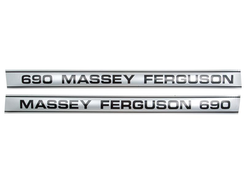 Decal Set - Massey Ferguson 690 Image 1